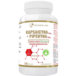 PROGRESS LABS Kapsaicyna + Piperyna 120 kaps