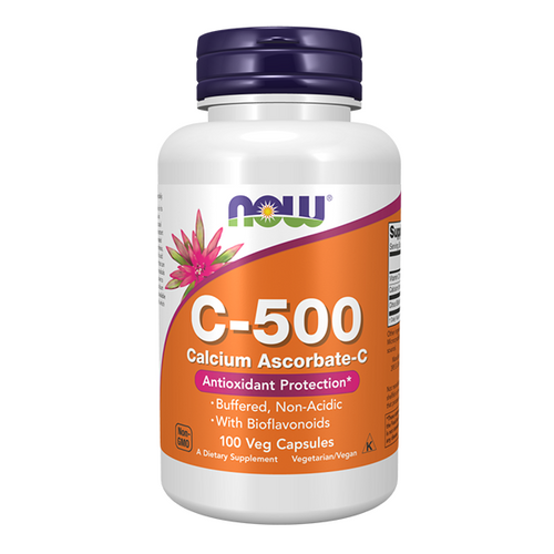 NOW FOODS Buforowana Witamina C 500 mg 100 kaps