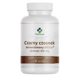MEDFUTURE Czarny Czosnek 400 mg 60 kaps