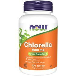 NOW FOODS Chlorella 1000mg 120 tabl