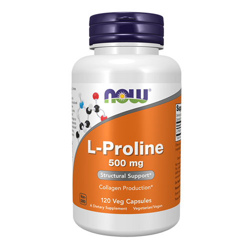 NOW FOODS L-Prolina 500mg 120 vkaps