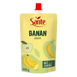 SANTE 100% Mus Banan Jabłko 200 g