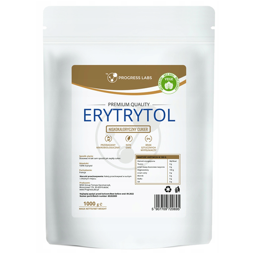 PROGRESS LABS Erytrytol 1000 g