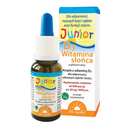 DR. JACOB'S Witamina D3 Junior 20 ml