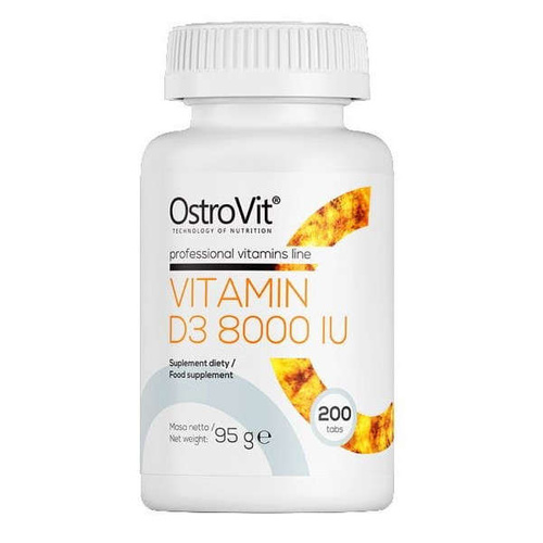 OSTROVIT Witamin D3 8000 IU 200 tabs.