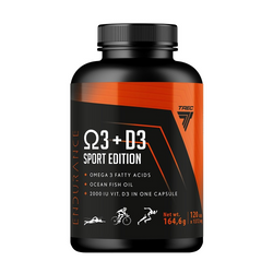 TREC ENDURANCE Omega 3 + D3 Sport Edition 120 kaps