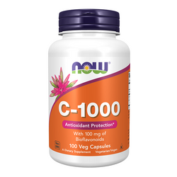 NOW FOODS Witamina C 1000 mg z bioflawonoidami 100 vkaps