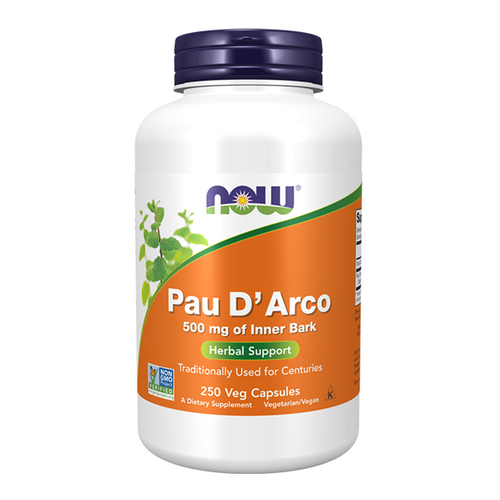 NOW FOODS Pau D'Arco 500mg 250 vkaps