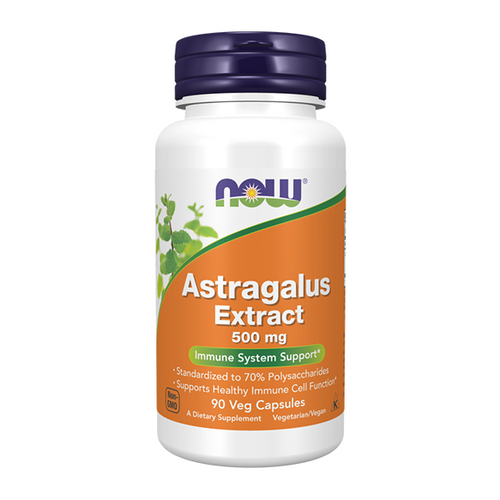 NOW FOODS Astragalus Extract - Traganek 500mg 90 vkaps