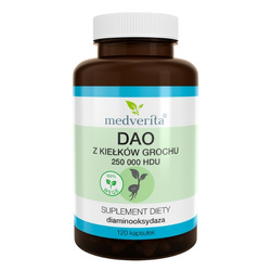 MEDVERITA DAO Z kiełków Grochu 120 kaps
