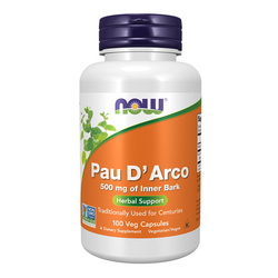 NOW FOODS Pau D'Arco 500mg 100 kaps