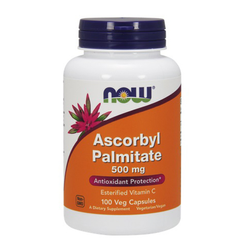 NOW FOODS Palmitynian Askorbylu 500mg 100 vkaps