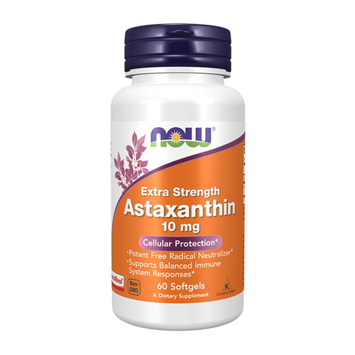 NOW FOODS Astaxanthin 10 mg 60 kaps