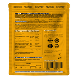 20x nowmax® WPC 80 Whey Protein Concentrate 30 g
