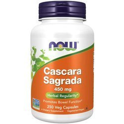 NOW FOODS Cascara Sagrada 450mg 250 vkaps