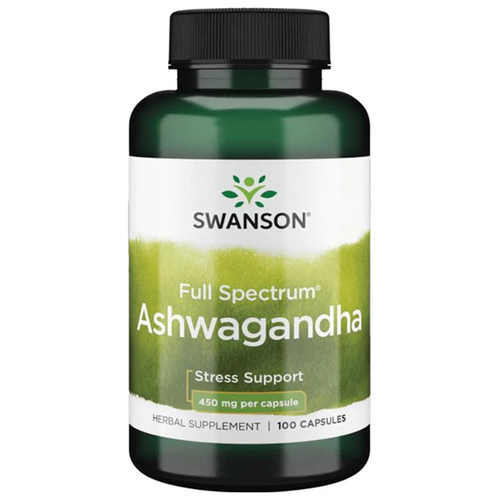 SWANSON Ashwagandha 450mg 100 kaps