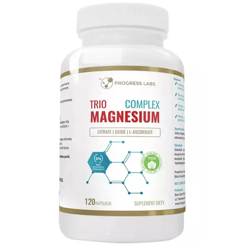 PROGRESS LABS Trio Magnesium 120 kaps 