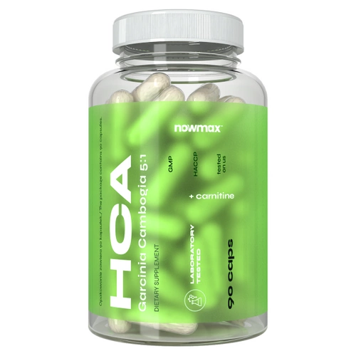 nowmax® HCA Garcinia Cambogia 5:1 + Carnitine 100 kaps