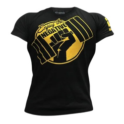 MUTANT SPORTSWEAR Koszulka Enjoy the Negative  (czarna)