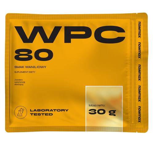 nowmax® WPC80 10 x 30 g (białko)