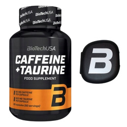 BIOTECH Caffeine + Taurine 60 kaps