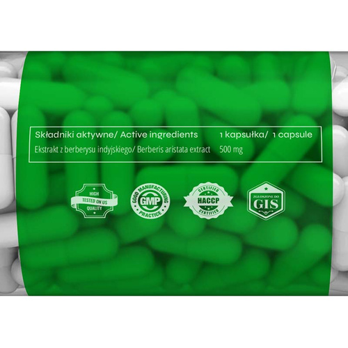 nowmax® Berberys Extract 500mg 100 kaps