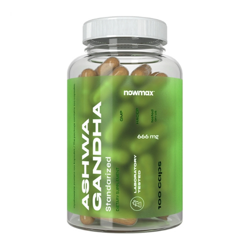 nowmax® Ashwagandha 1,5% 666 mg 100 kaps