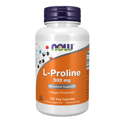 NOW FOODS L-Prolina 500mg 120 vkaps