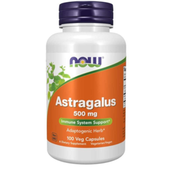 NOW FOODS Astragalus - Traganek 500 mg 100 kaps