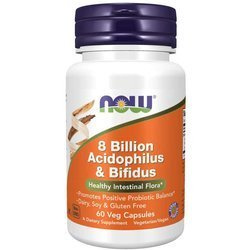 NOW FOODS 8 Billion Acidophilus & Bifidus Probiotyk 60 vkaps