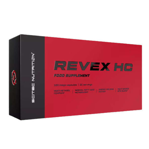 SCITEC Revex HC 120 kaps + ACTIVLAB L-Carnitine 3000 liquid 500 ml + próbka BIOTECH
