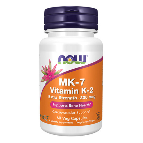 NOW FOODS Witamina K2 MK-7 100mcg 60 vkaps