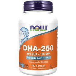 NOW FOODS DHA - 250 DHA 125 EPA 120 kaps