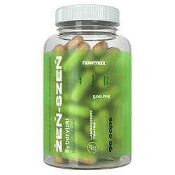 nowmax® Żeń-Szeń Syberyjski Strong 10:1 500mg 90 kaps