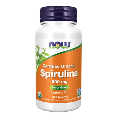 NOW FOODS Spirulina 500mg 100 tabl