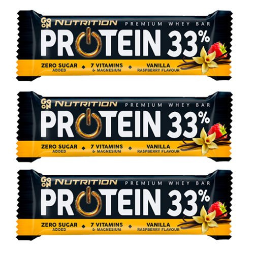 3x GO ON NUTRITION Protein Bar 33% 50 g