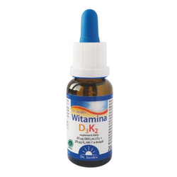 DR. JACOB'S Witamina D3 + K2 20 ml