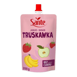 SANTE Mus Truskawka Banan Jabłko 200 g