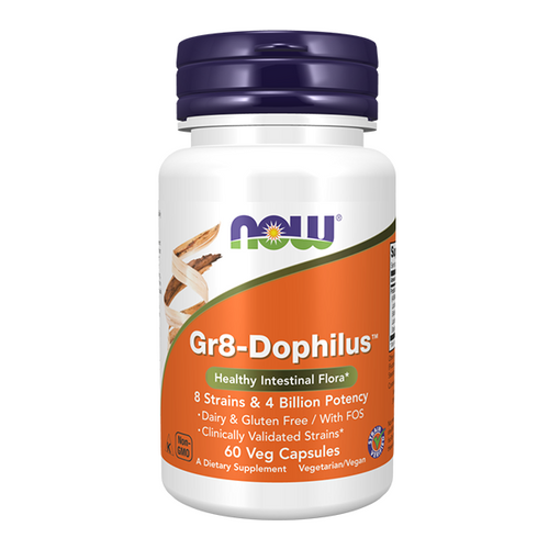 NOW FOODS Probiotyk Gr8-Dophilus 60 vkaps