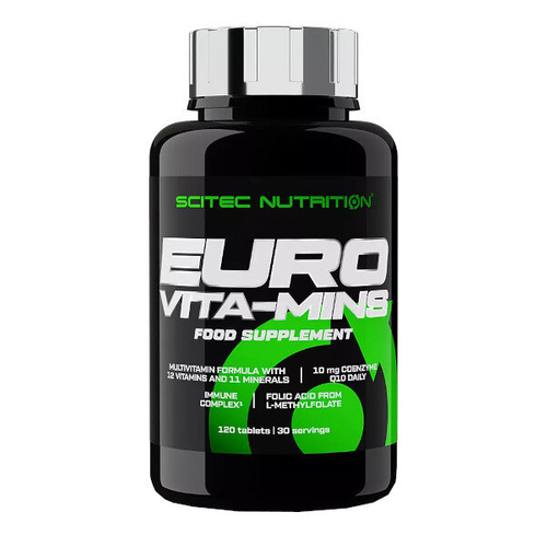 SCITEC Euro Vita-Mins 120 tabs