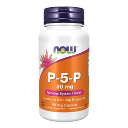 NOW FOODS Witamina B6 P-5-P 50mg 90 vkaps