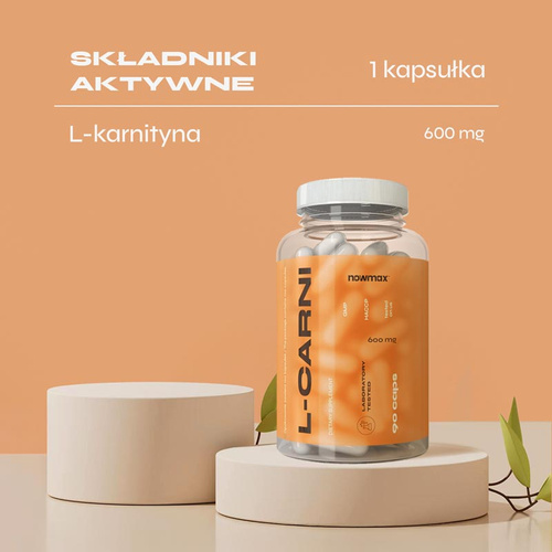 nowmax® L-Carnitine 90 kaps