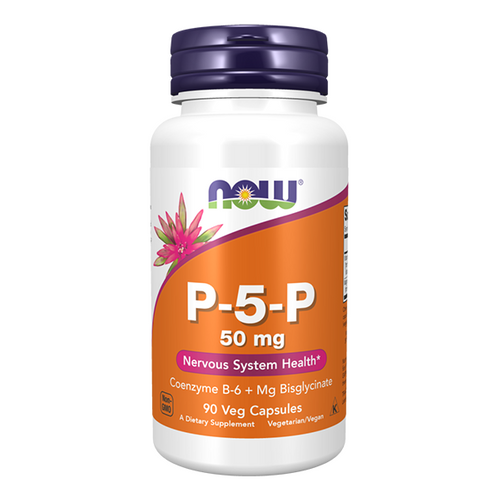 NOW FOODS Witamina B6 P-5-P 50mg 90 vkaps